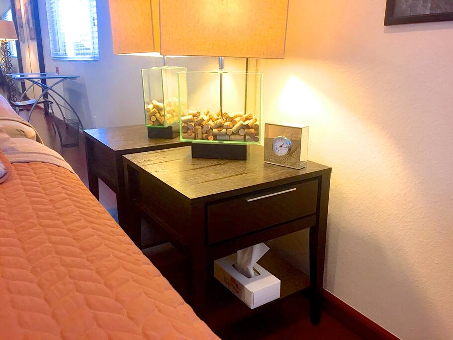 Unwind after a busy day and read your favorite book in bed.