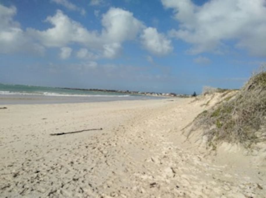 20 metres from 25 km stretch beach