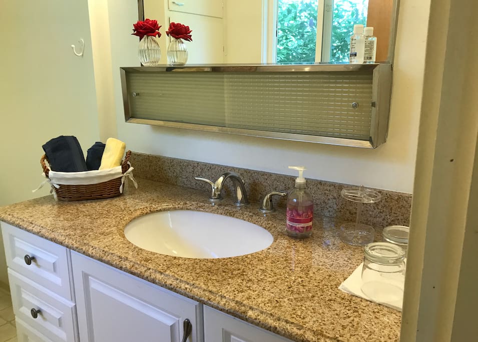 Vanity in your half bathroom