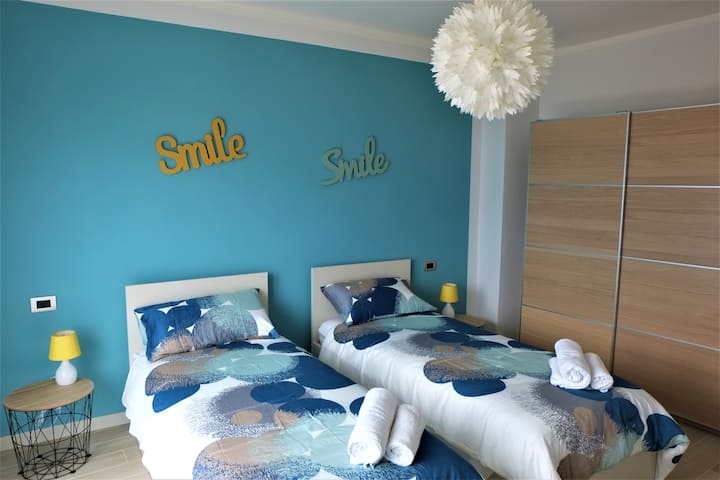 Nasmiješena spavaća soba
