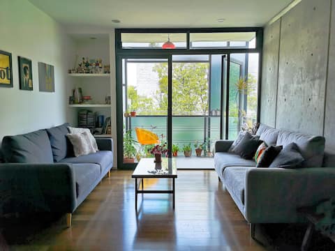 Popular Airbnb listing: Design apartment with pool - Great location in Cuauhtémoc