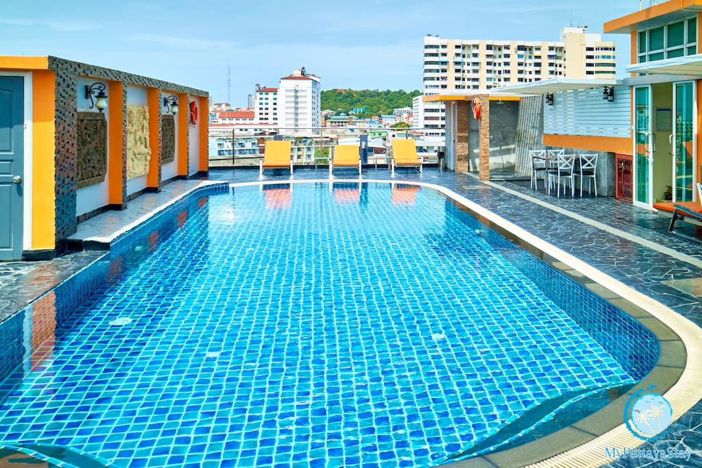 top roof pool