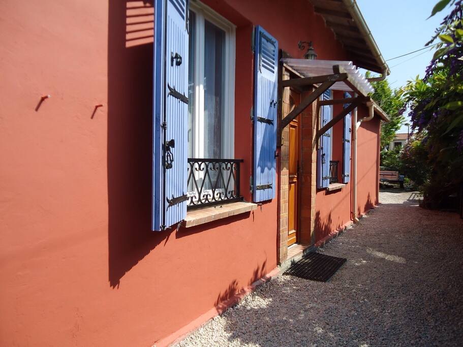 Entree principale de la maison