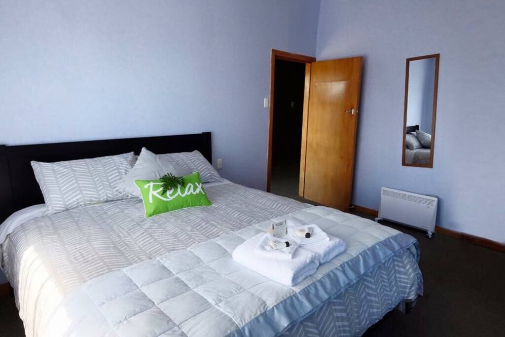 The master bedroom