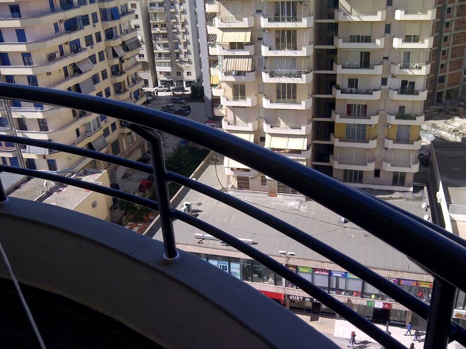 View from the balcony