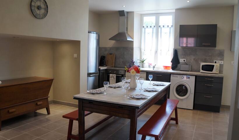 Maison à la campagne entièrement rénovée