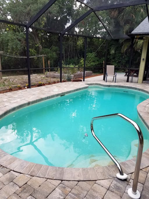 Swimming pool. Great place to relax and enjoy nature.