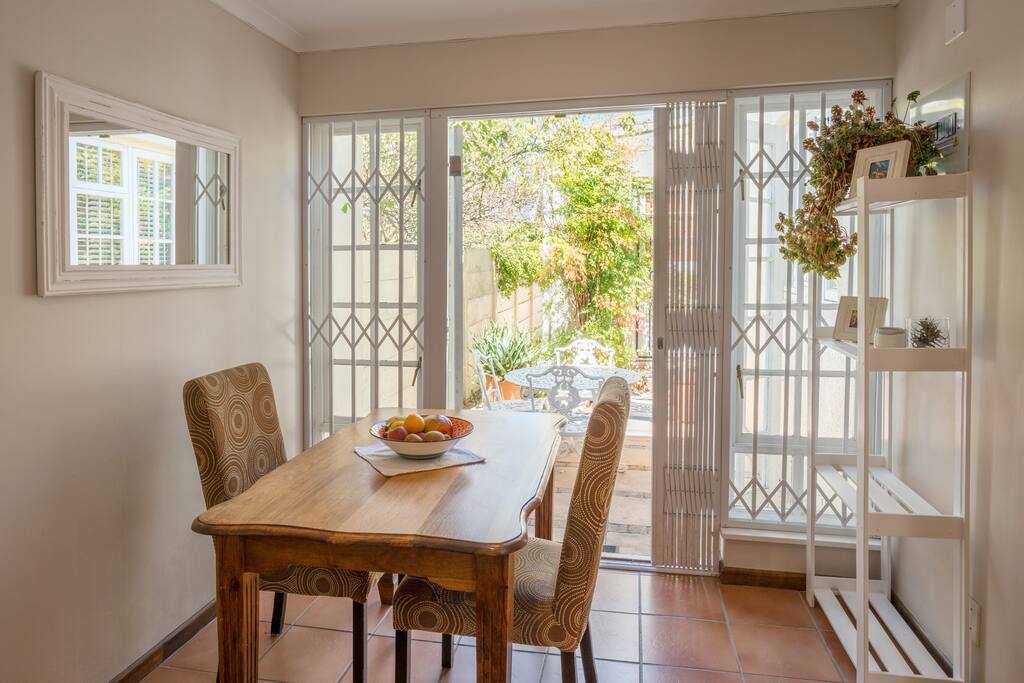 Dining area/ lap-top ready workspace