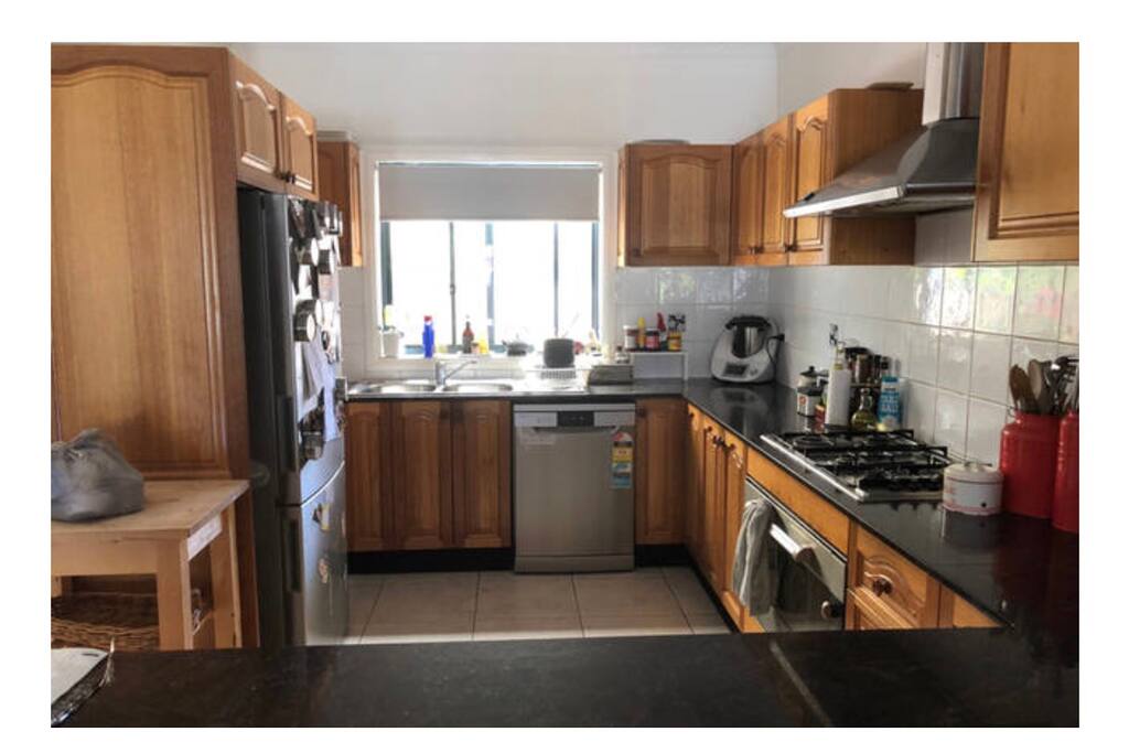 Spacious kitchen
