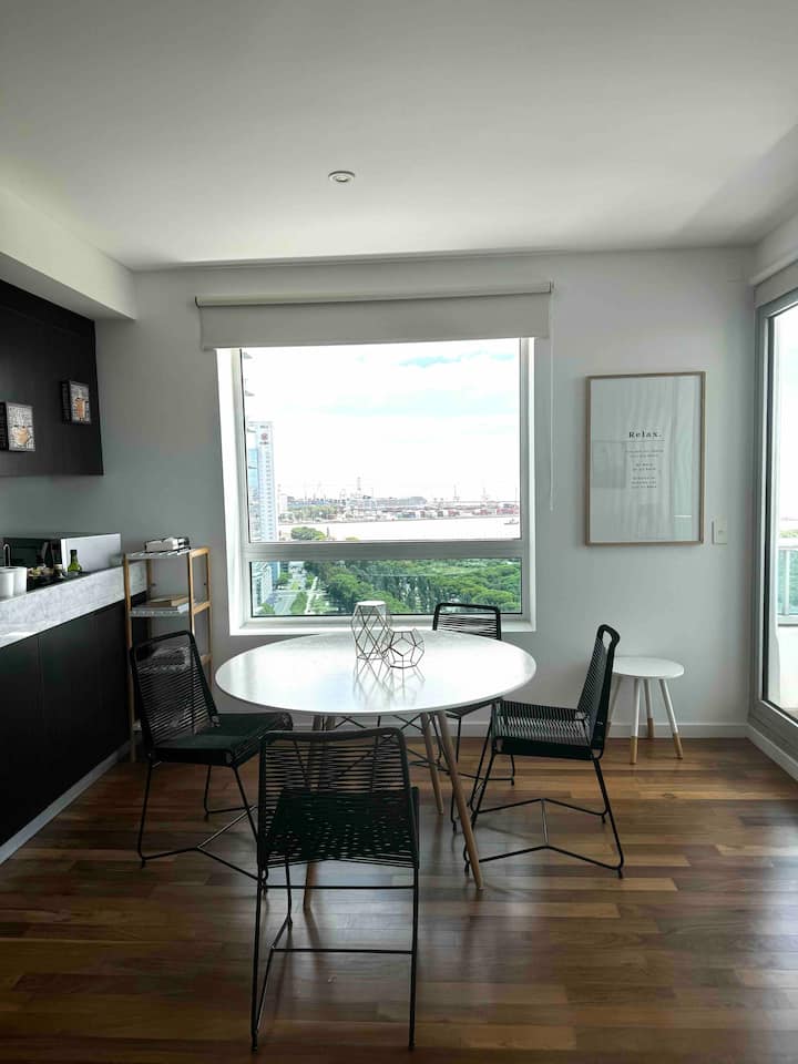 *EXC! FLOOR 30 APARTM- PUERTO MADERO w/security