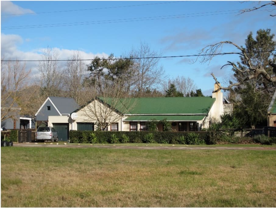 Front view of house from across the road