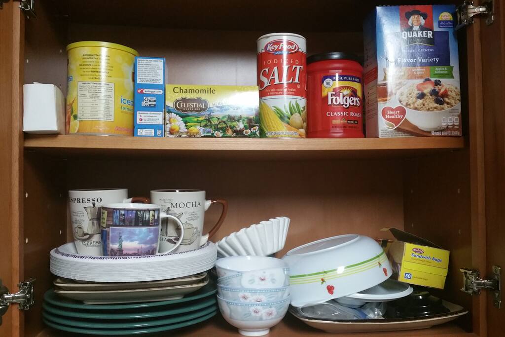 Plates and cups