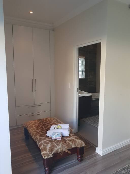 Private dressing area