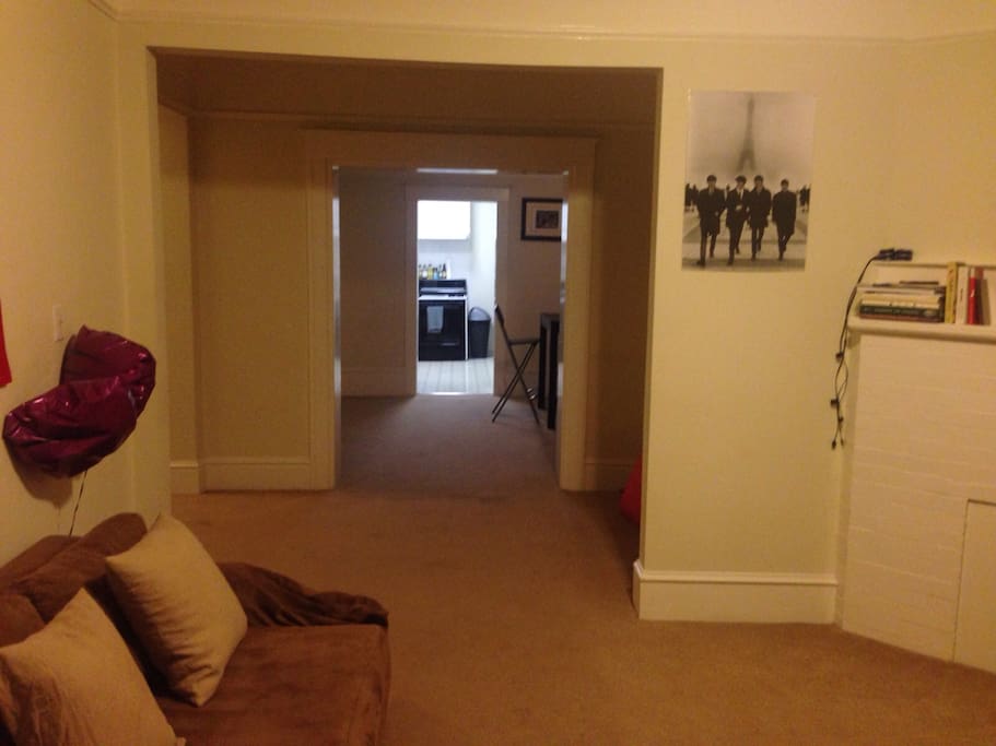 Hallway from Living Room to Dinning Room