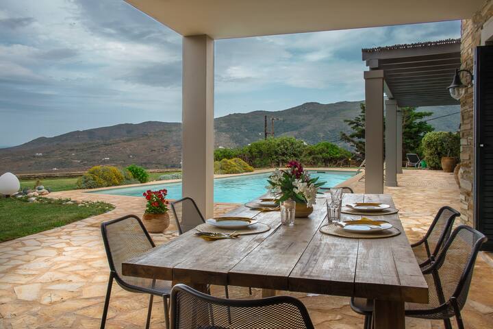 Villa Oliva – majestic views of Andros gallery image 4