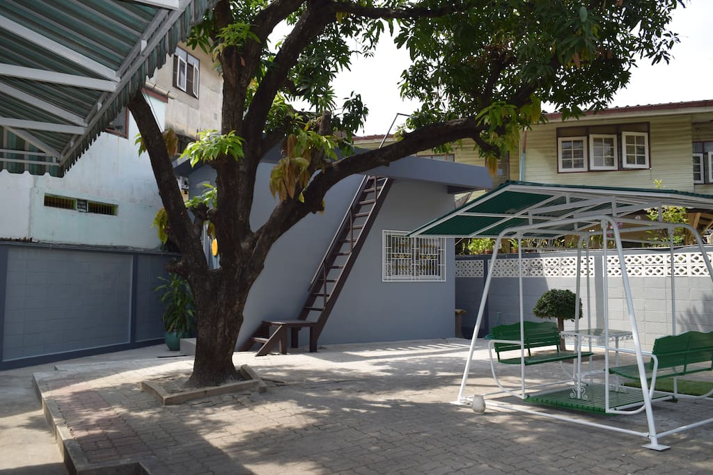 Hang out on the Gazebo Swing