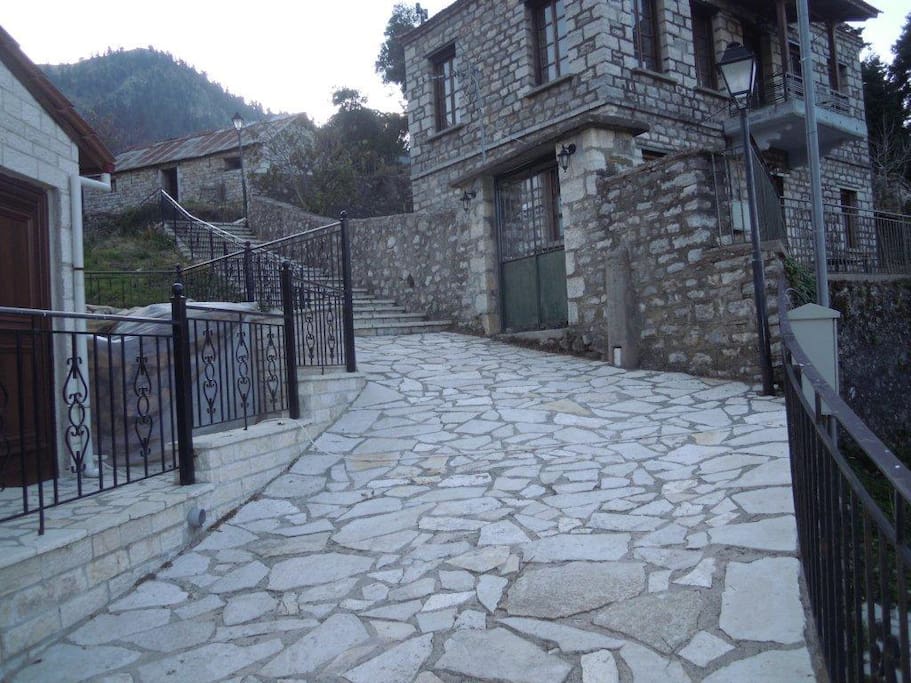 τυπικός δρόμος χωριού