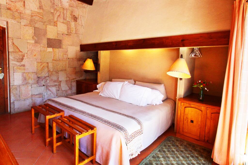 Hermosa habitación para dos personas.