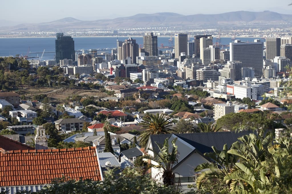 View by day looking towards town and Table Bay - East