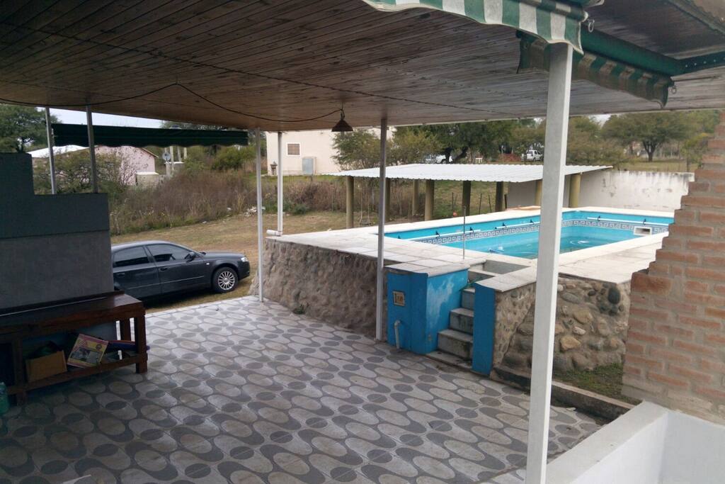 Asador externo para los días de calor