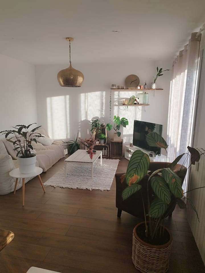 Appartement cosy entièrement rénové - Condos à louer à Portes-lès-Valence,  Auvergne-Rhône-Alpes, France - Airbnb