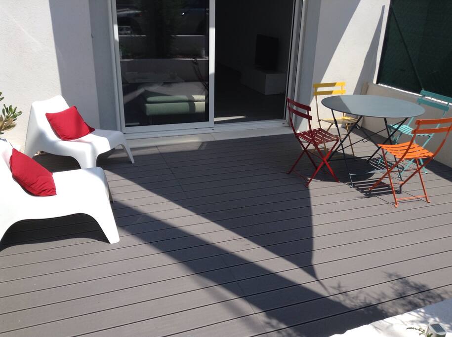 Terrasse sud