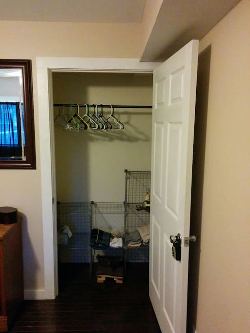 Bedroom closet