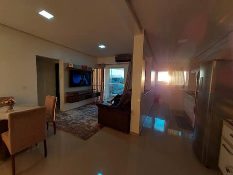 Successful Airbnb property: Large Apartment with Beautiful View and Top Location in Chapecó