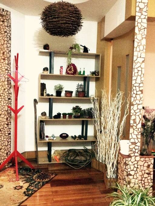 客厅角落 Corner of the living room