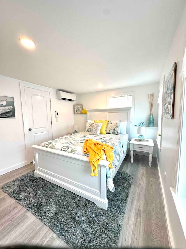 Dormitorio queen en la planta baja 