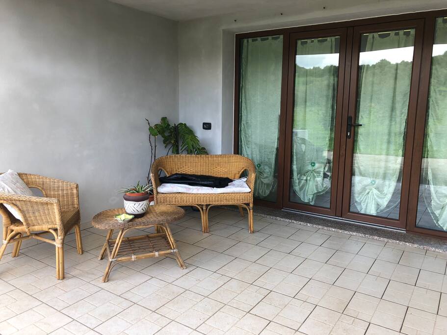 Veranda all’ingresso