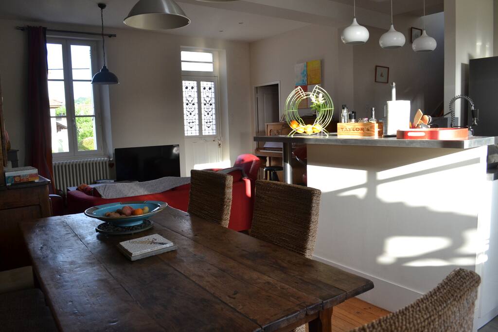 Salle à manger, cuisine