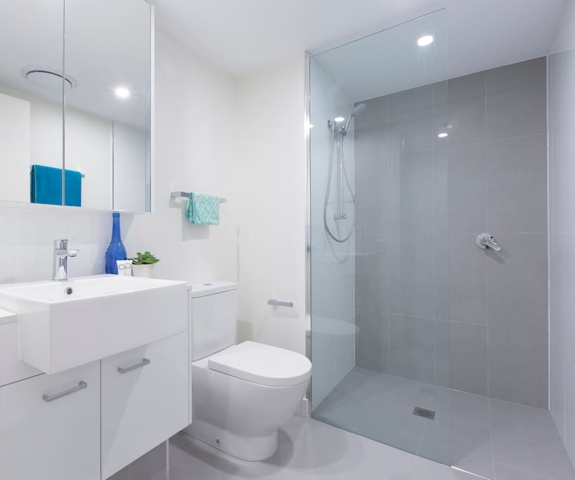 Clean fresh & Spacious Bathroom Area