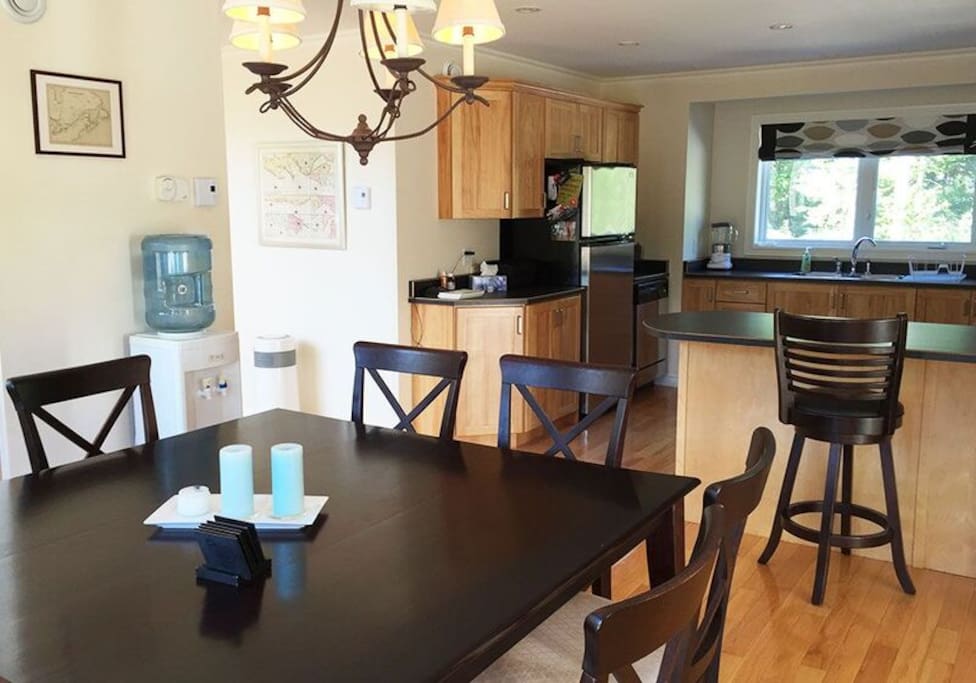 Kitchen and dining room table