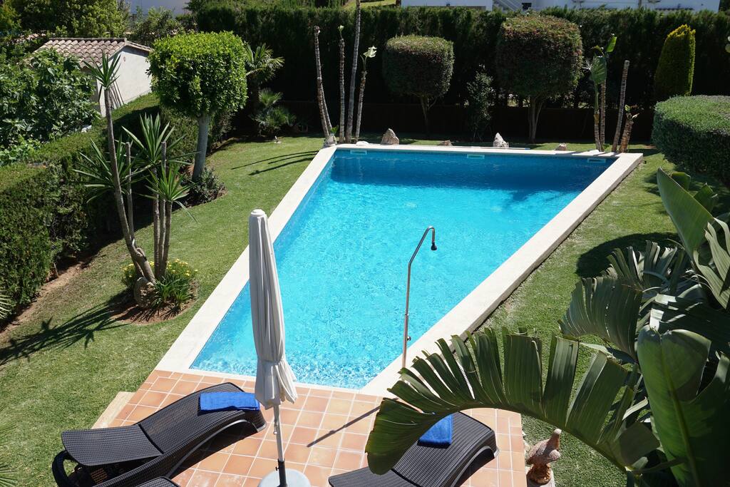 Large swimming pool