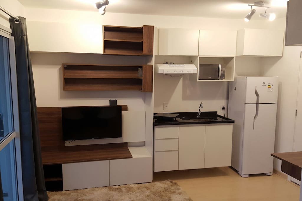 Sala e cozinha