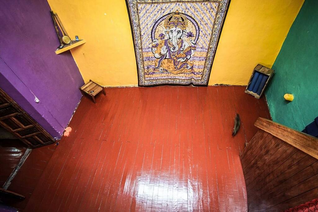 My housemate's Yoga Space at home