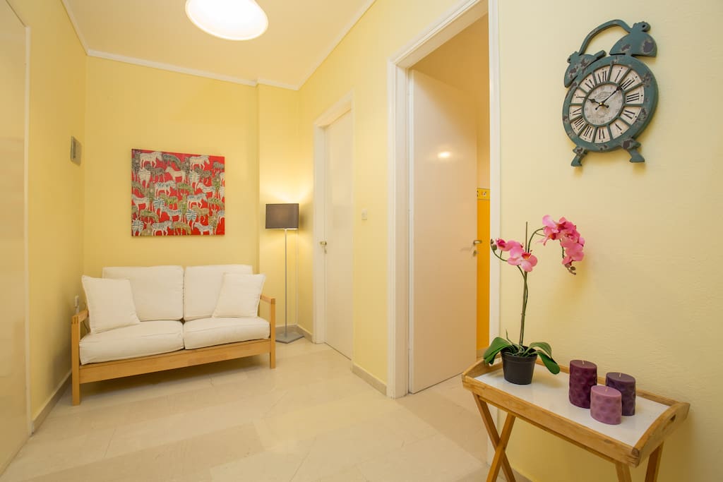 Anemomylos House Corfu | Livingroom