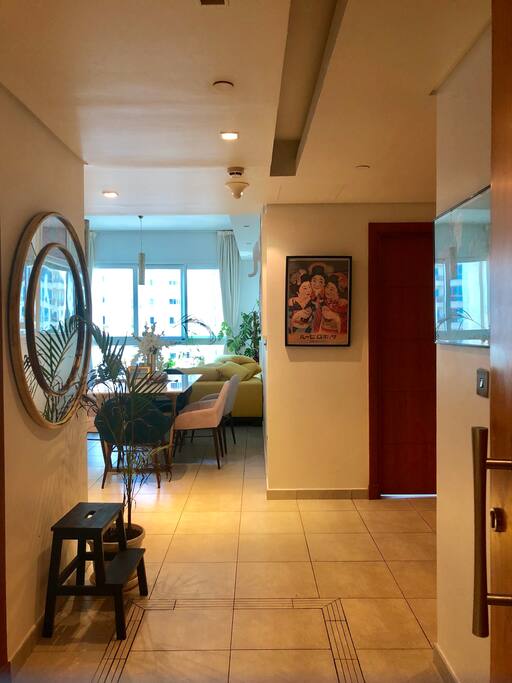 Entrance into the apartment