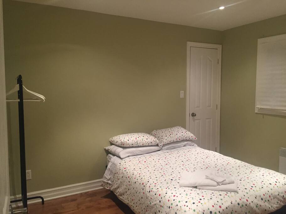 Bedroom with double bed on first floor