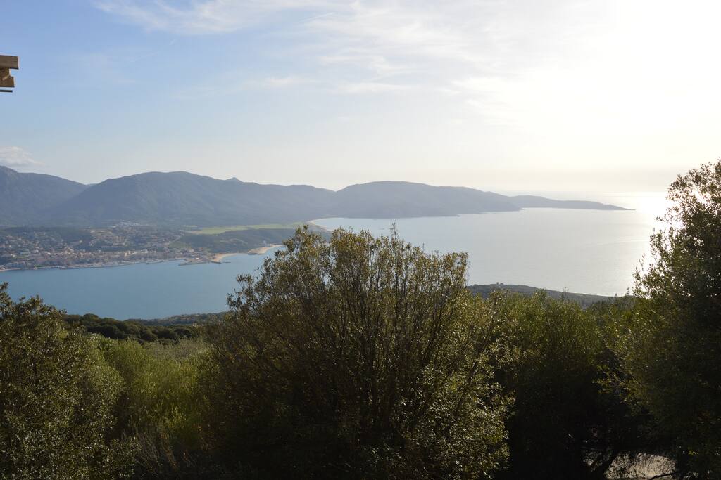 vue de la terrasse inférieure
