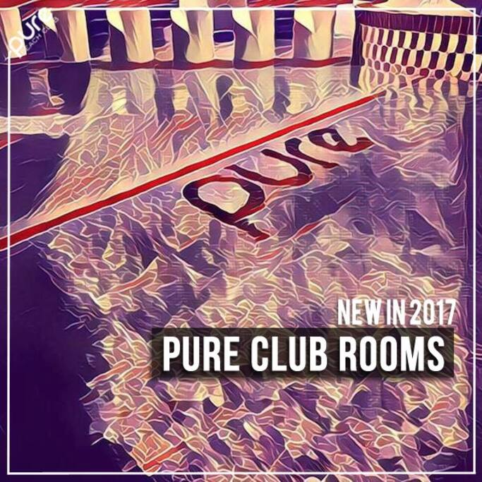Right Next door to Pure Beach Club!