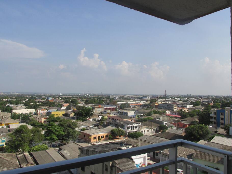 Vista desde el balcón