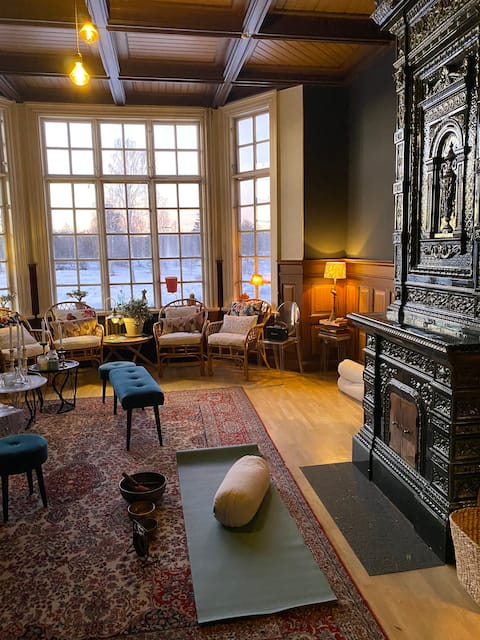 Turn-of-the-century villa in the heart of Dalarna, by the river