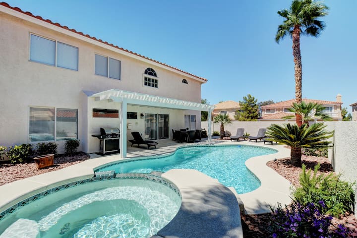 #1 LV Casa Jackpot! Pool & Spa, Arcades and More!