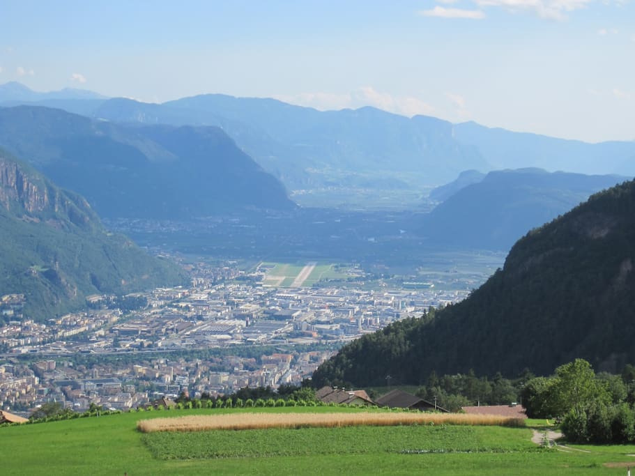 Blick auf Bozen