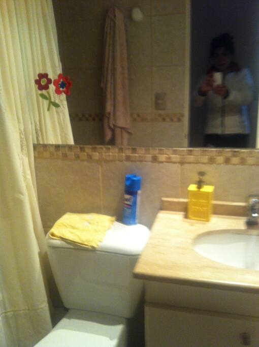 baño privado con tina y ducha