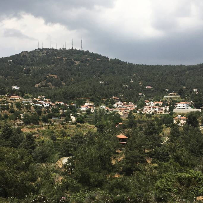 View from the cottage