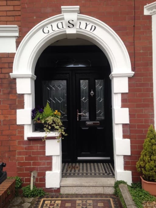 Front view of our home