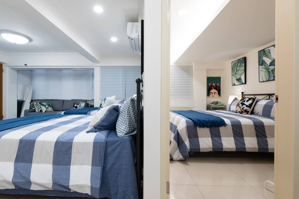 The apartment has a room that you can have privacy ...